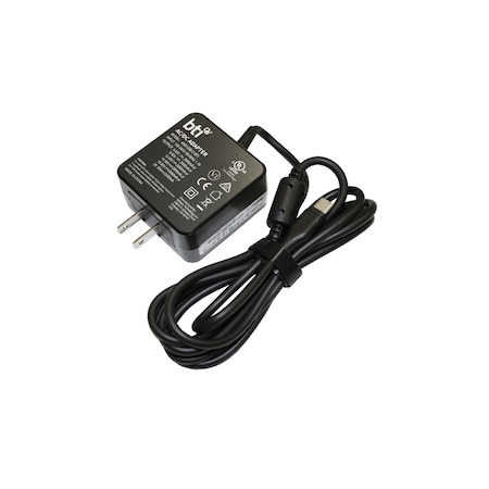 Battery Technology Usb Type C Wallmount Ac Adpt For Lenovo 4X20E75131-BTI